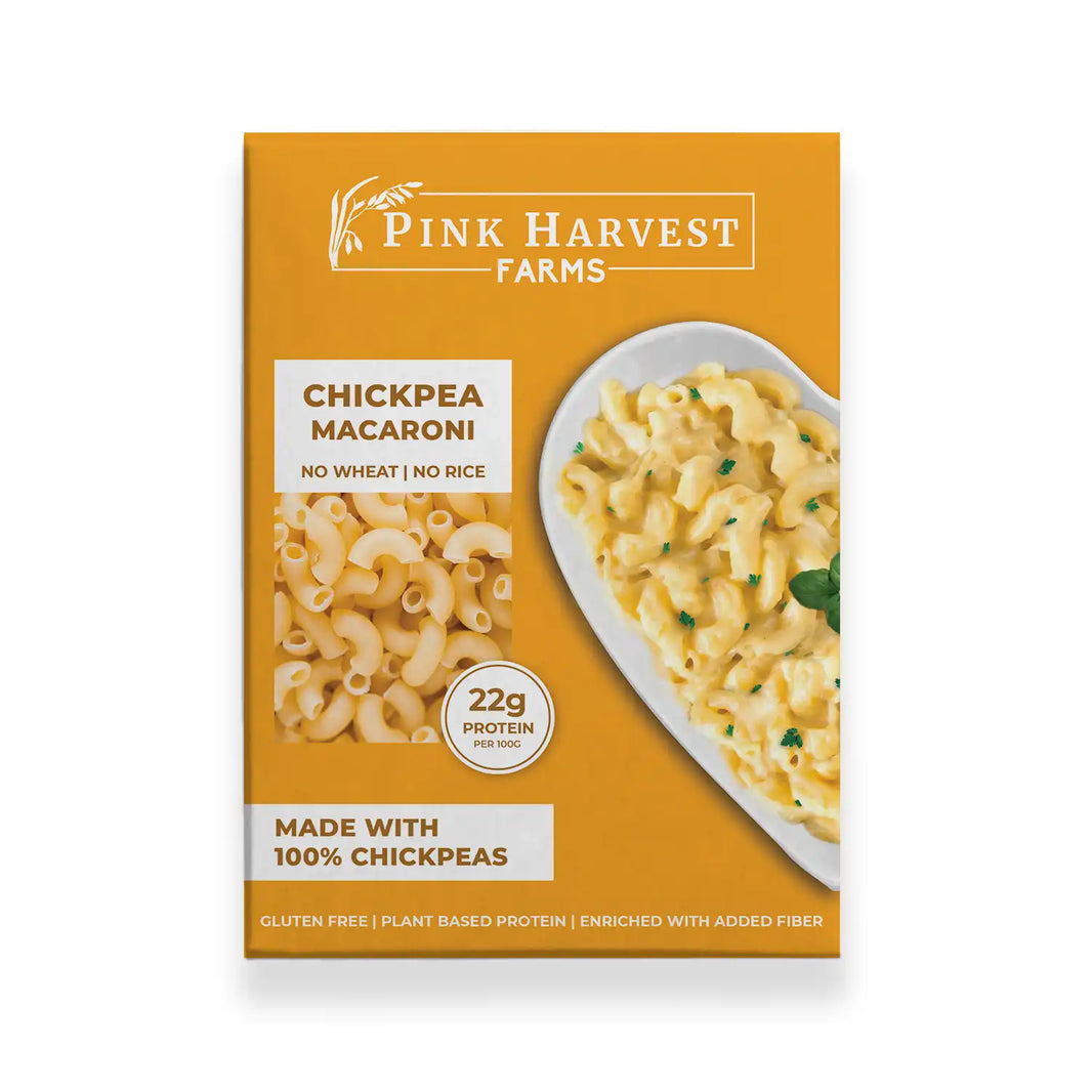 Chickpea Macaroni Pasta by Pink Harvest