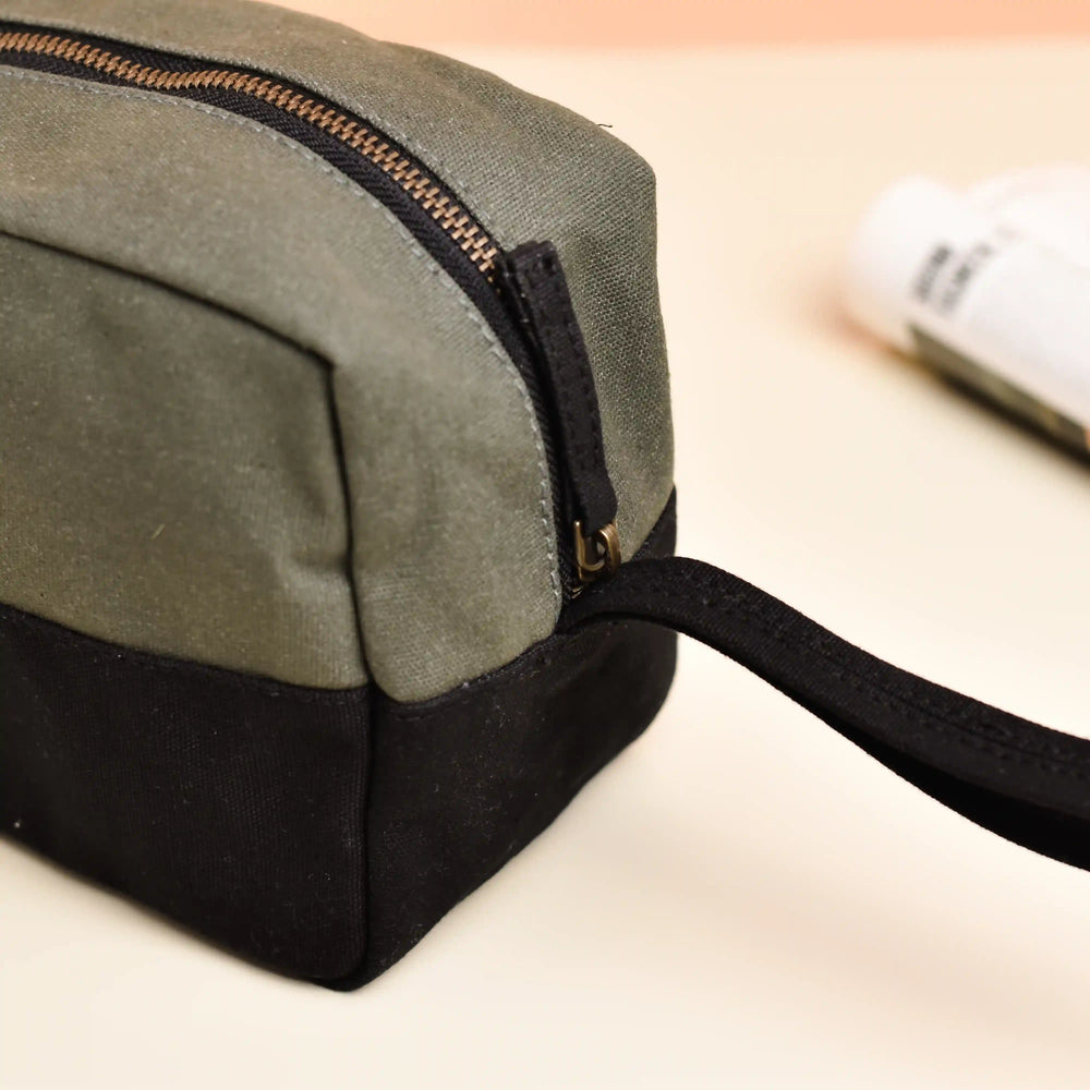 Clan Earth Oryx Dopp Kit - Walnut Brown - earthbased.in - 05