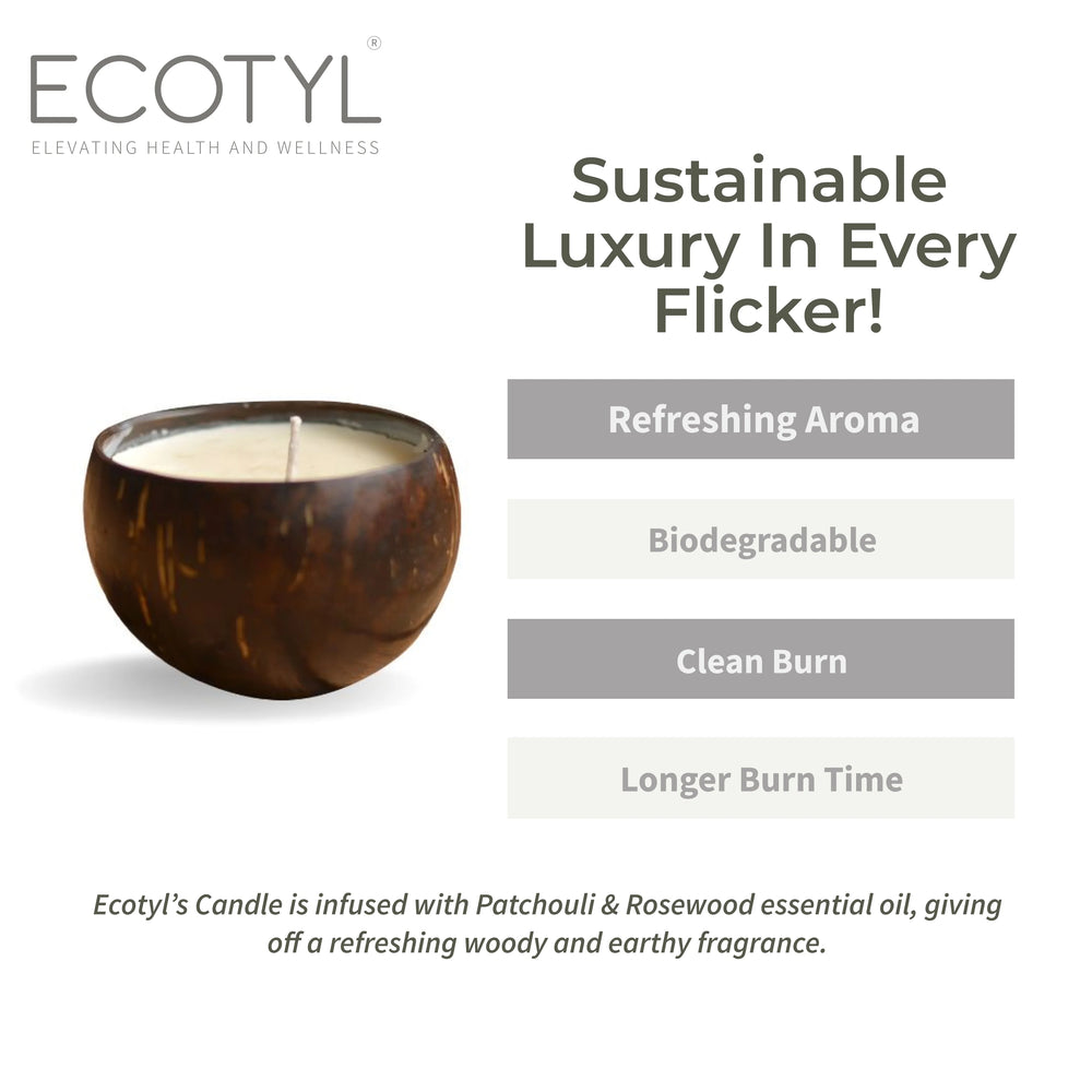 CoconutShellCandle_Patchouli_Rosewood_2| Ecotyl -earthbased