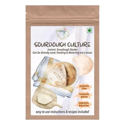 Sourdough Starter Culture | Active | Instant | Aromatic | All-Natural | Easy-to-Use Instructions Included | Posh Flavors