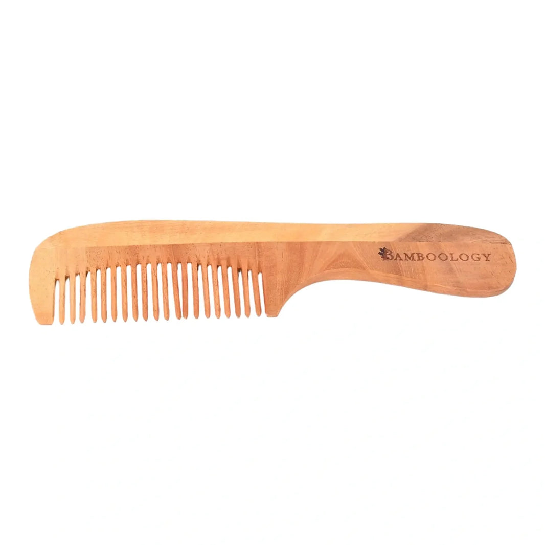 Eco-Friendly Bamboo Comb (Kanghi) – Natural, Anti-Static & Sustainable Hair Care