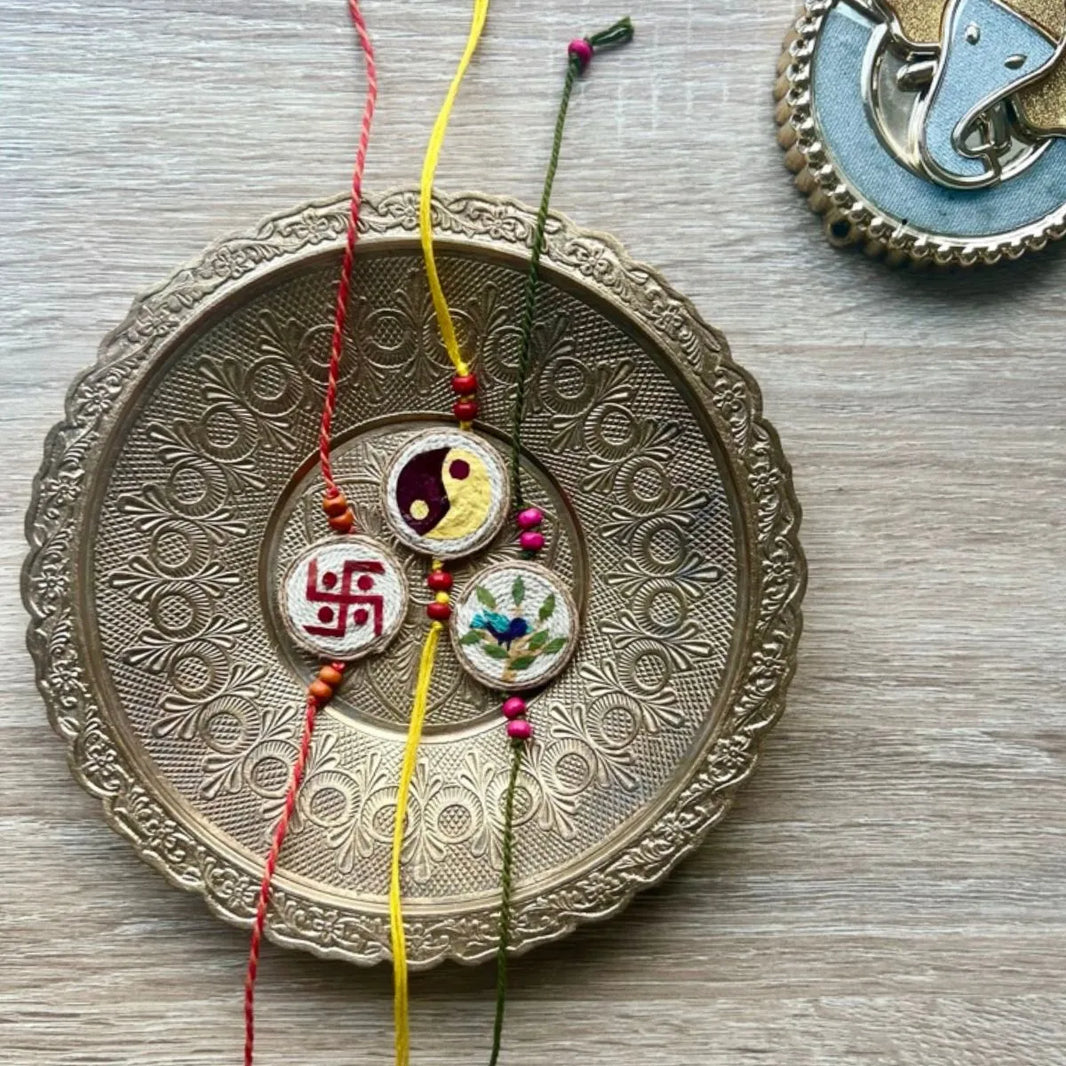 The Good Route Multiple Rakhis set of 3