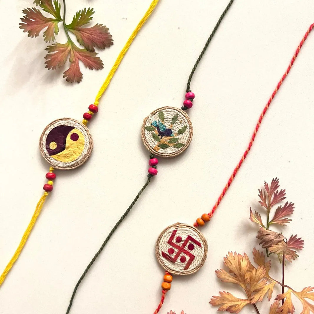 The Good Route Multiple Rakhis set of 3