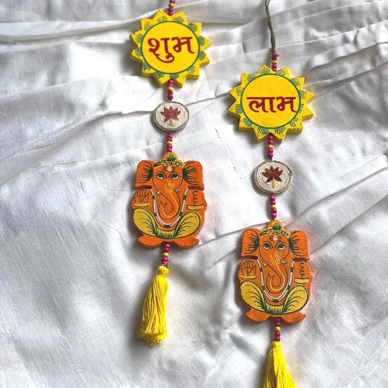 The Good Route Ganesh Wall Hangings set