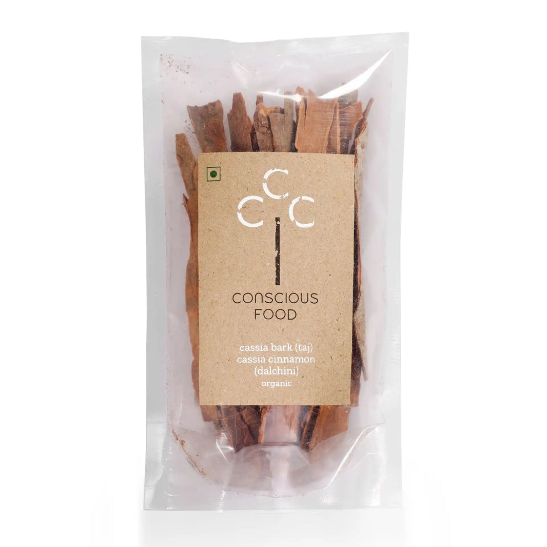 Conscious Food Cinnamon (Dalchini) 50g (Pack of 2)