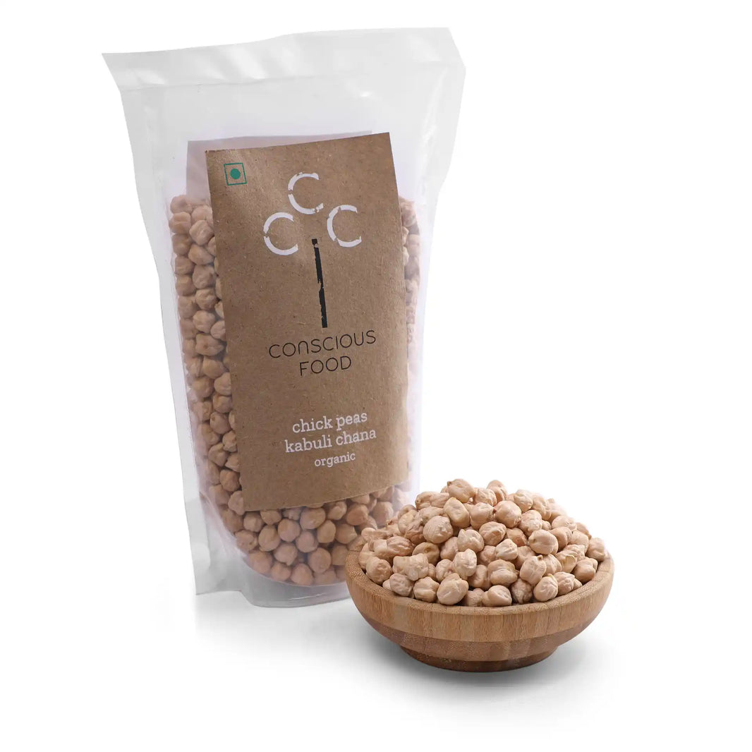 Conscious Food Chickpeas (Kabuli Chana) 500g