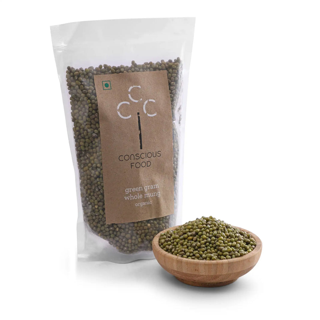 Conscious Food Green Gram (Whole mung) 500g