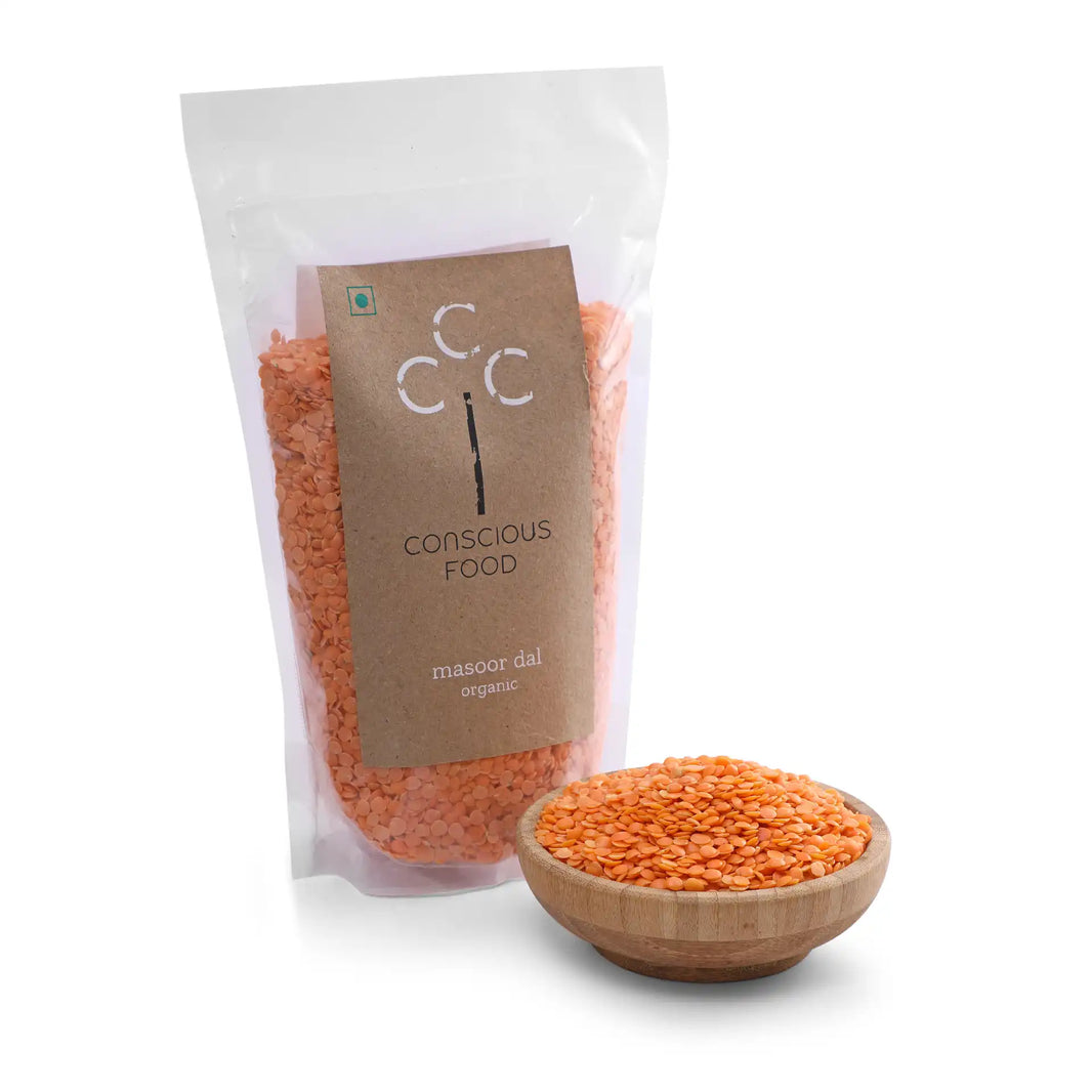 Conscious Food Red Lentil (masoor Dal) 500g