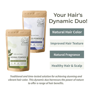 Grocery-Earthbased_5_Ecotyl Hair Colour Combo - Henna Powder and Indigo Powder