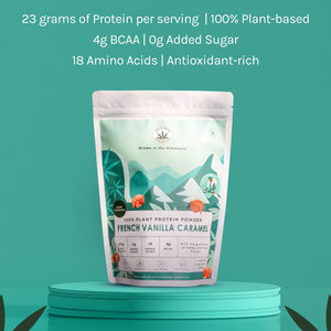 Hemp Protein - French Vanilla Caramel | earthbased.in | 02