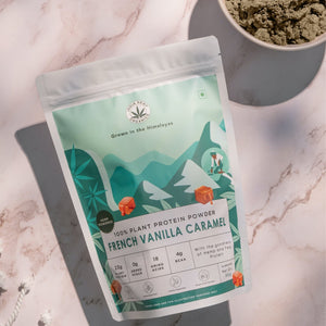 Hemp Protein - French Vanilla Caramel | earthbased.in | 03