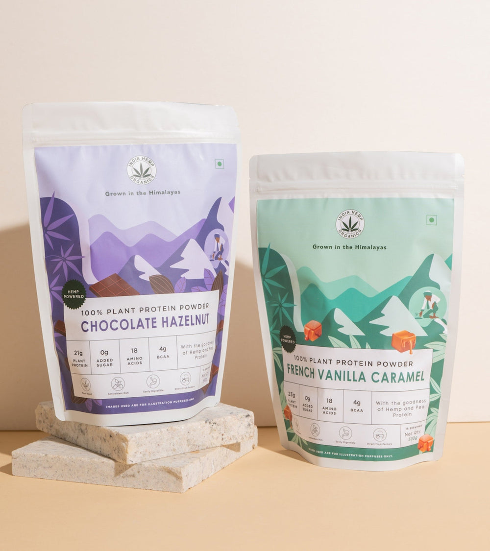 Hemp Protein - French Vanilla Caramel | earthbased.in | 07
