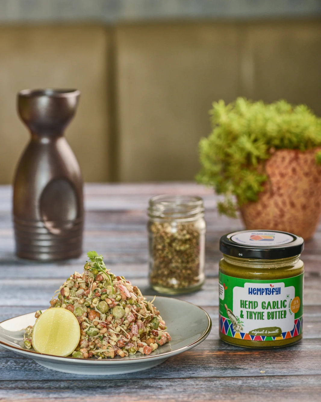 Hemptyful Hemp Garlic-Thyme Butter 180G