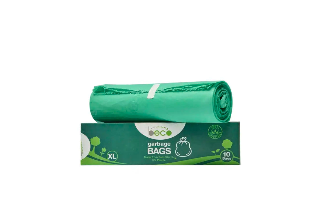 Beco Compostable Medium 19 X 21 Inches Garbage Bags/Trash Bags/Dustbin Bags 15 Pieces