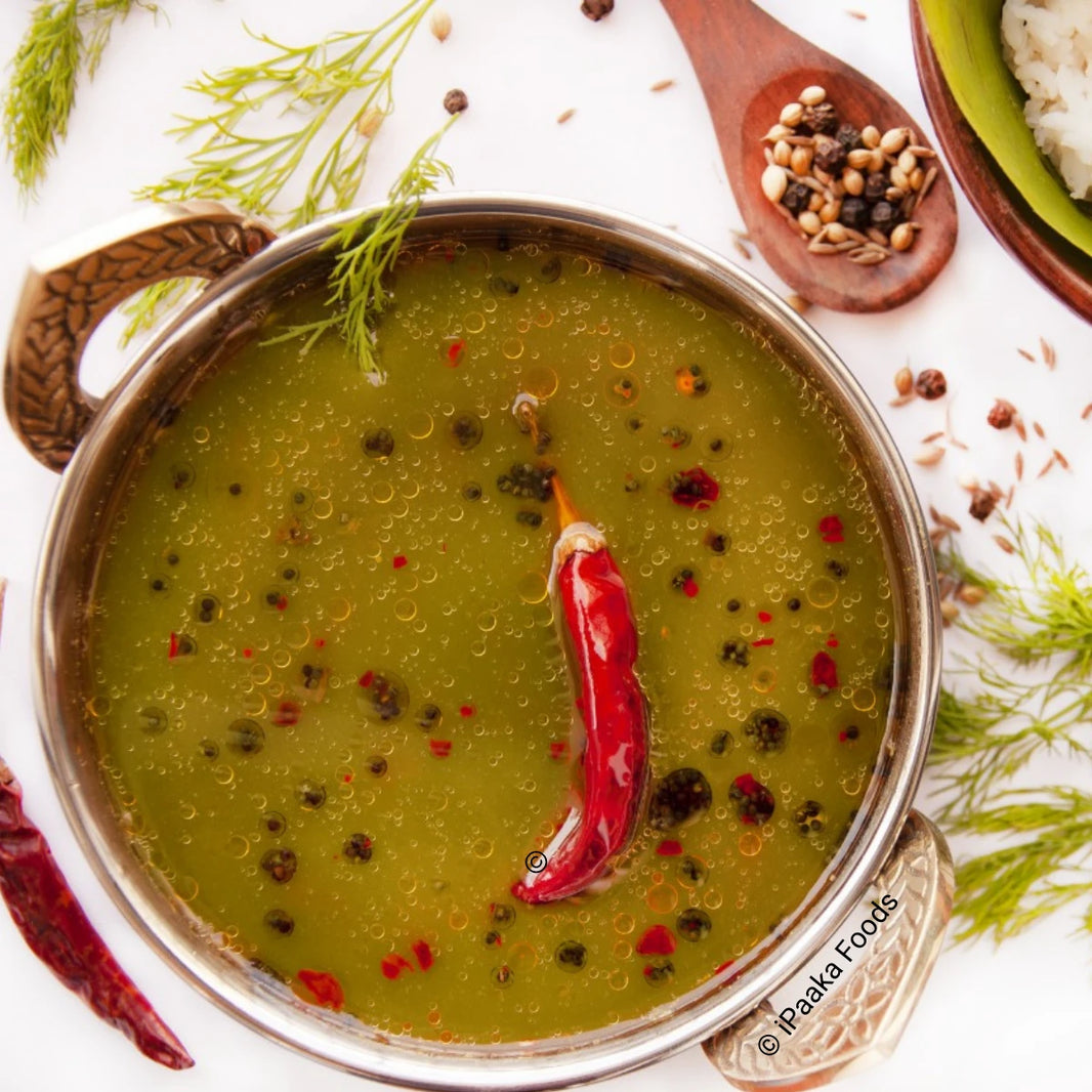 Dill Pepper Rasam by iPaaka, 200g, Freshly Ground Instant Mix, with Nutrition Rich Dill, Instant Soup, Preservative Free, Healthy, Just Like Home Made