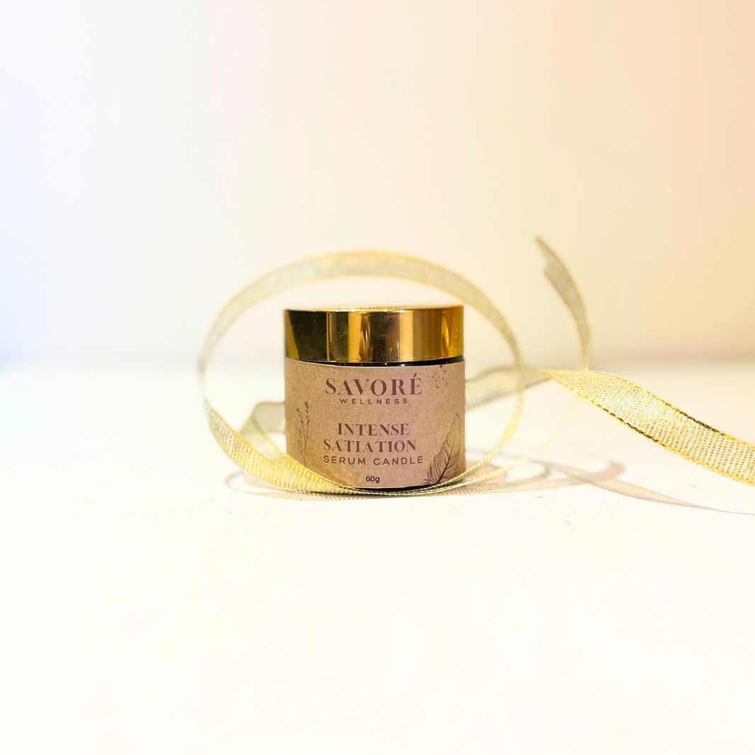 Intense Satiation Serum Candle | Savore Wellness