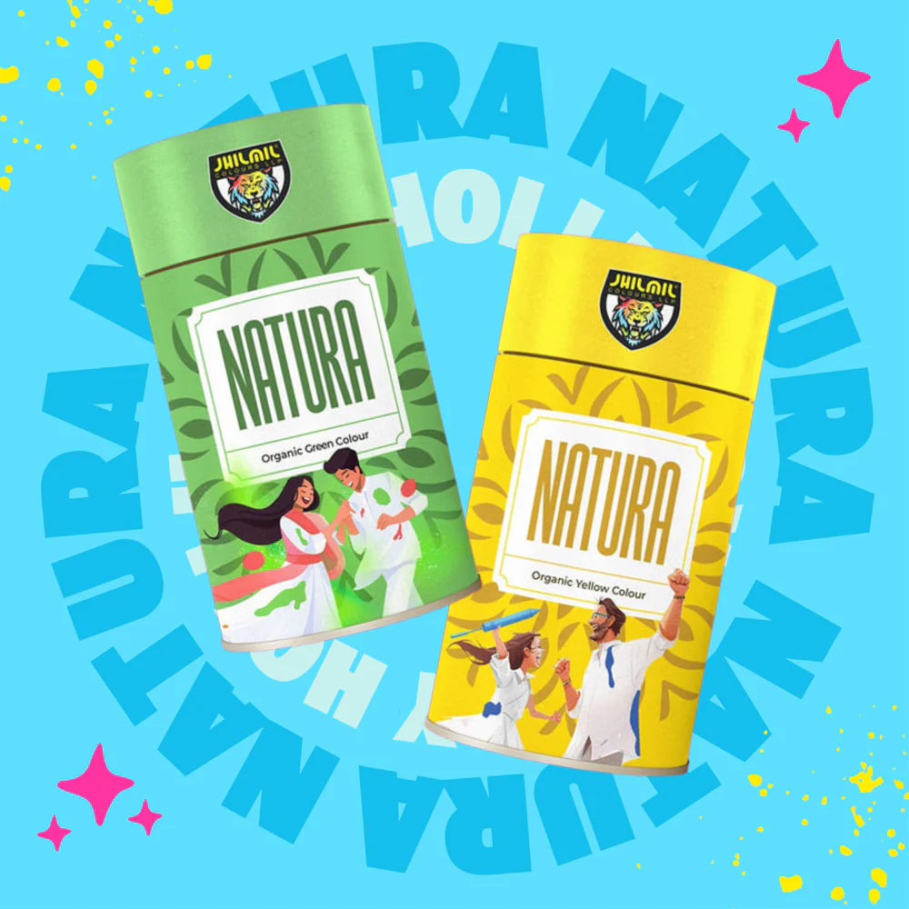 NATURA GREEN & YELLOW 200 GM - (2 X 100GM)