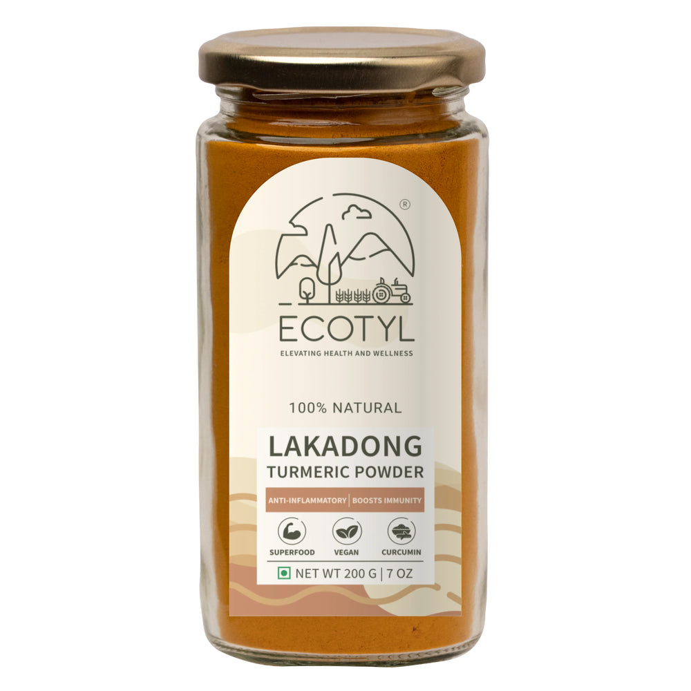 Ecotyl | Organic Lakadong Turmeric Powder-earthbased