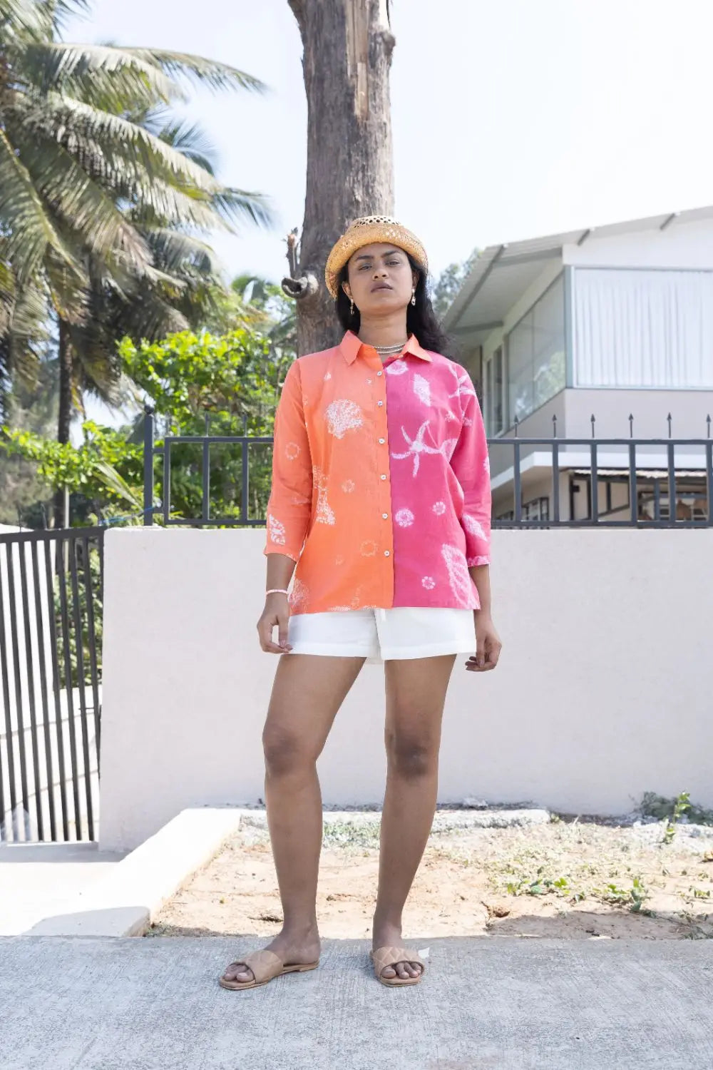 SUNSET FADE BUTTON-DOWN