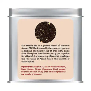 MasalaChai3 - Masala Chai - 150g | Premium Assam Tea with 100% Exotic Spices by The Tea Shore - earthbased