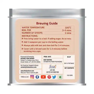 MasalaChai4 - Masala Chai - 150g | Premium Assam Tea with 100% Exotic Spices by The Tea Shore - earthbased