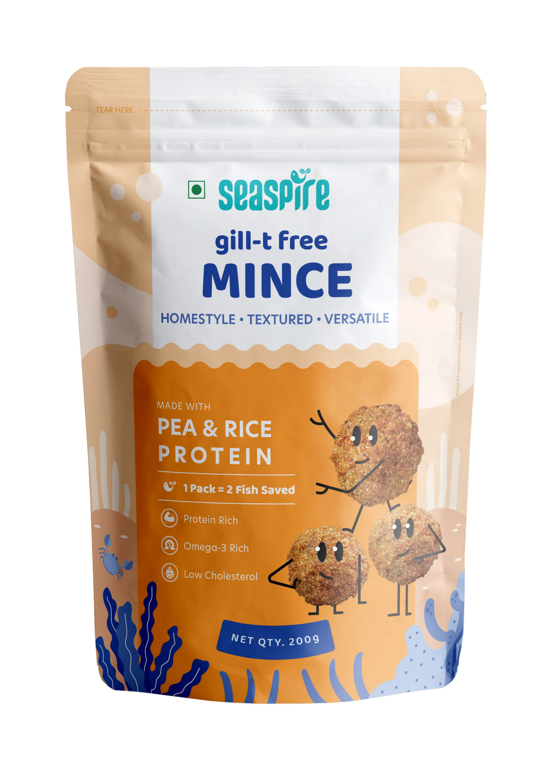 Seaspire's Gill-t Free Mince (200 gms)