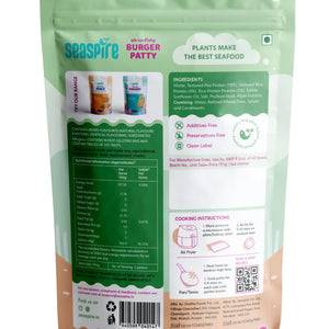 MockMeat-Earthbased_1_Best MockMeat-Earthbased_Seaspire's oh-so-fishy Burger Patty (220 gms)