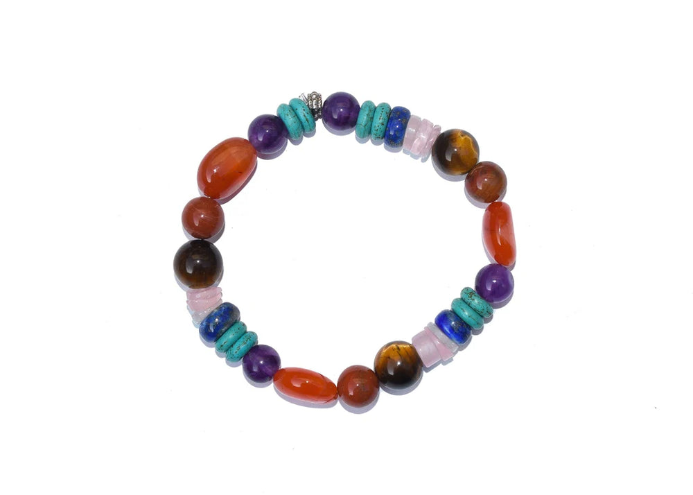 Natural_ Certified_ Seven _Chakra _Bracelet