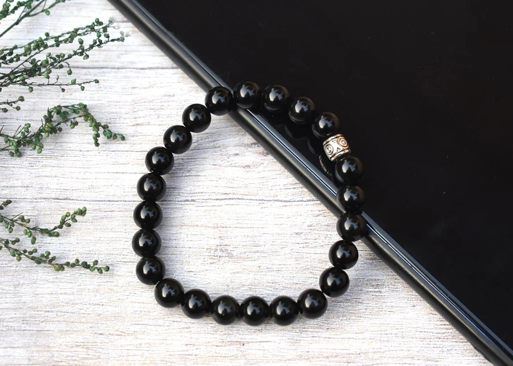 Original Certified Obsidian Bracelet For Balance and Emotional Wellbeing