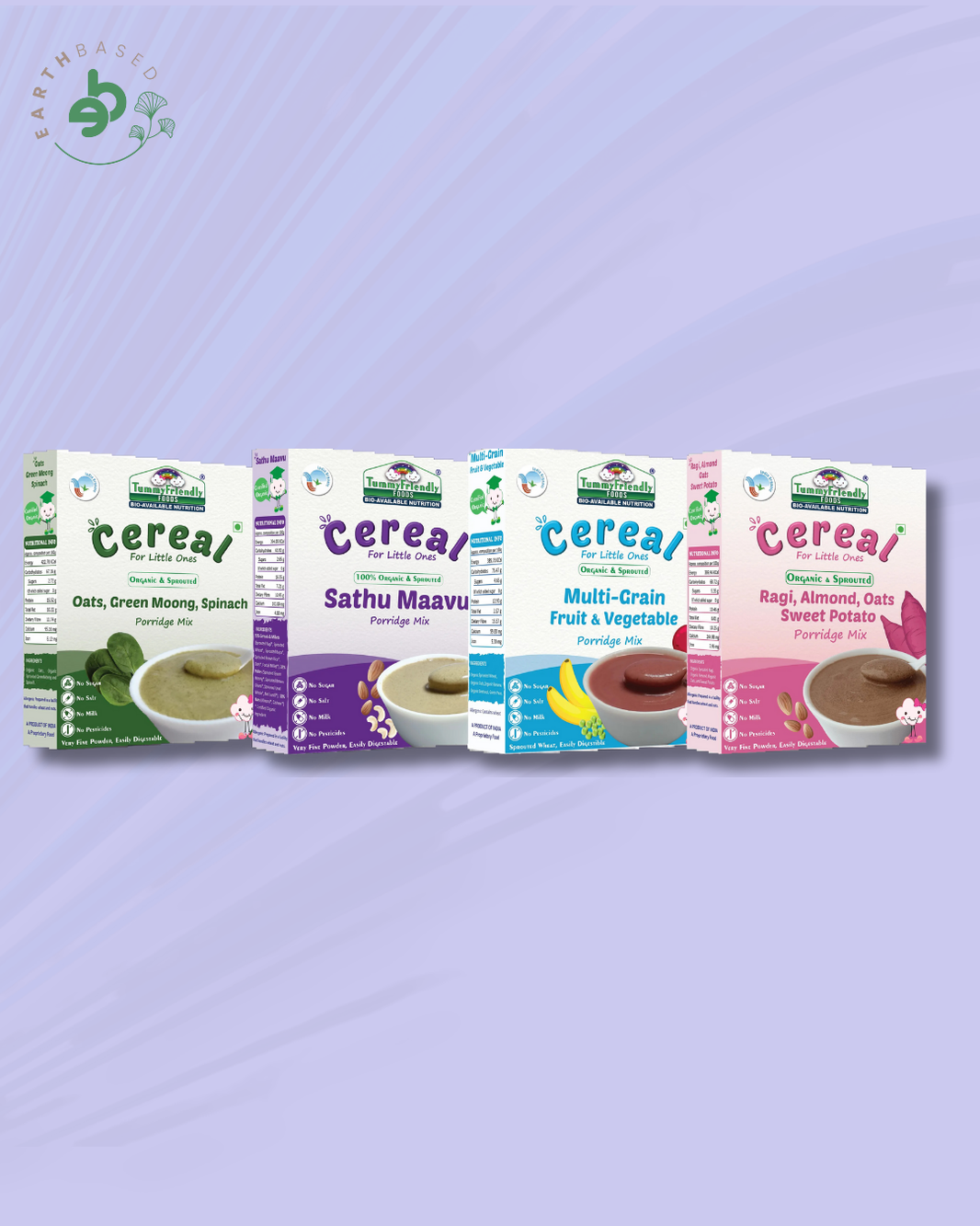 Organic_Certified_Stage_3_Sprouted_Porridge_Mixes_Combo-4PacksWithOatsOrganicBabyFoodfor8MonthsOldBaby4Packs_200gEachCereal_800g_Packof4