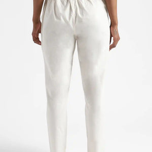 Organic_Cotton & Natural Dyed  Apparel-Earthbased.in_Womens Raw White Color Slim Fit Pants_06