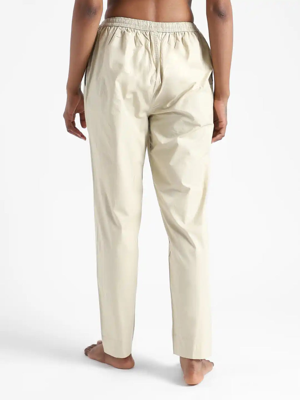 Organic Cotton & Natural Dyed Apparel-Earthbased.in_ Womens Henna Green Color Slim Fit Pants_013