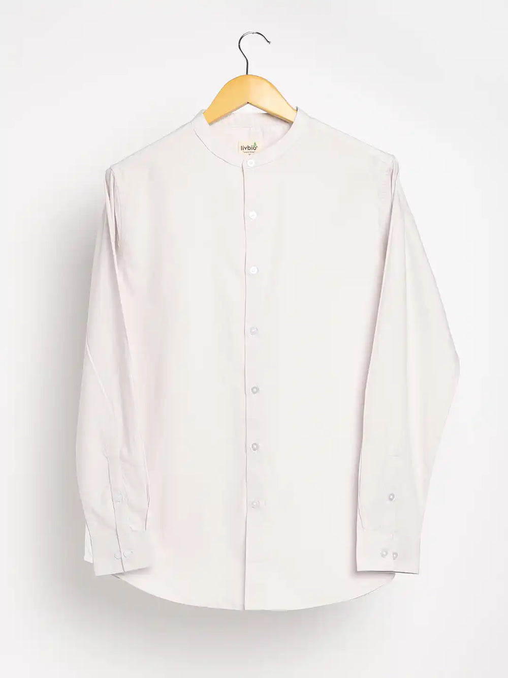 Organic Cotton & Naturally Dyed Apparel-Earthbased.in_Organic Cotton & Naturally Dyed Mens Round Neck Ash Grey Shirt_07