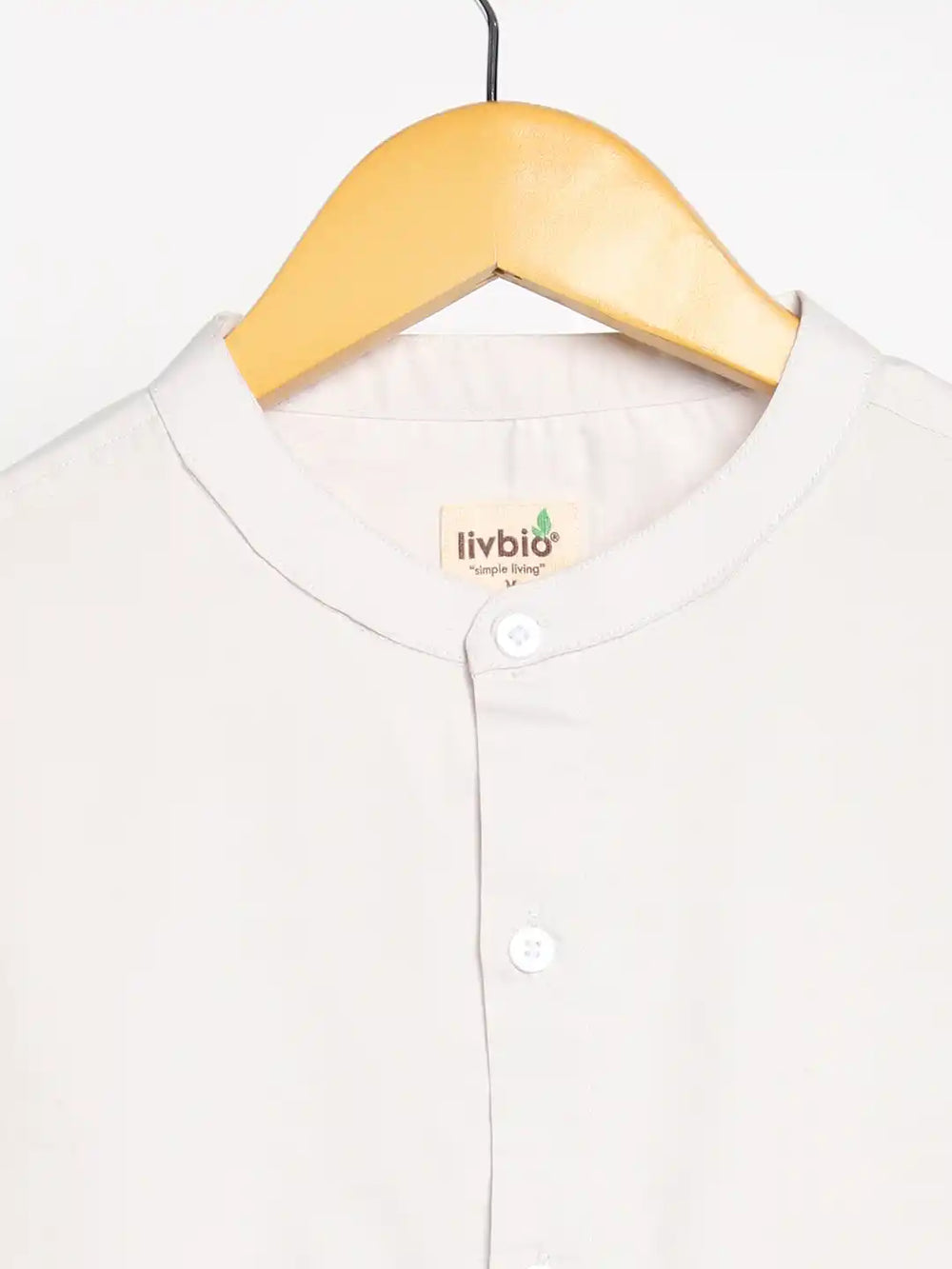 Organic Cotton & Naturally Dyed Apparel-Earthbased.in_Organic Cotton & Naturally Dyed Mens Round Neck Ash Grey Shirt_08