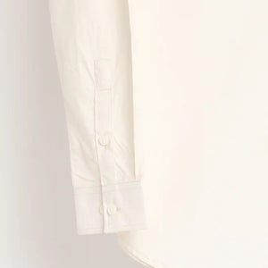 Organic Cotton & Naturally Dyed Apparel-Earthbased.in_ Mens Round Neck Light Cream Shirt _06