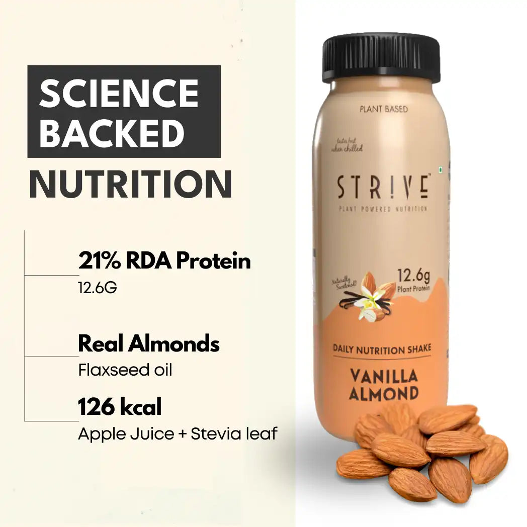 STRIVE 12.6g Protein Shake- Roasted Vanilla Almond