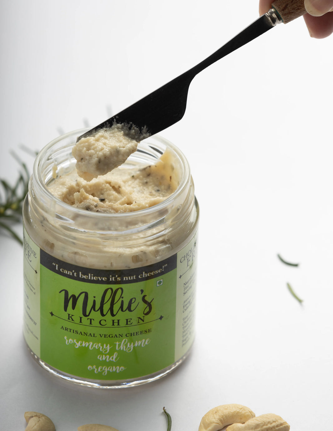 Rosemary Thyme and Oregano | Millie's Vegan Cheese