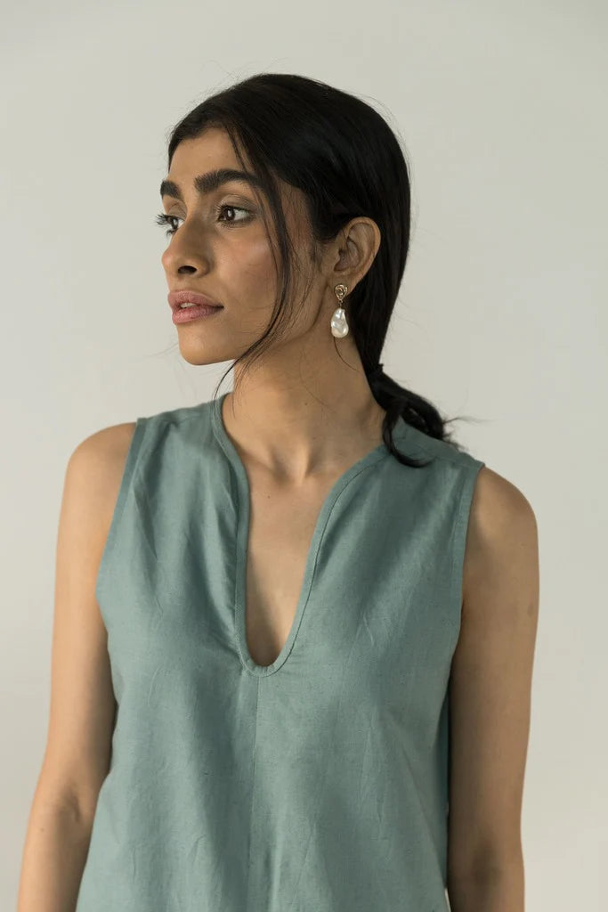 RELAXED-FIT JUMPSUIT | Anushe Pirani  | Best Vegan Apparel for Women - Earthbased | 05