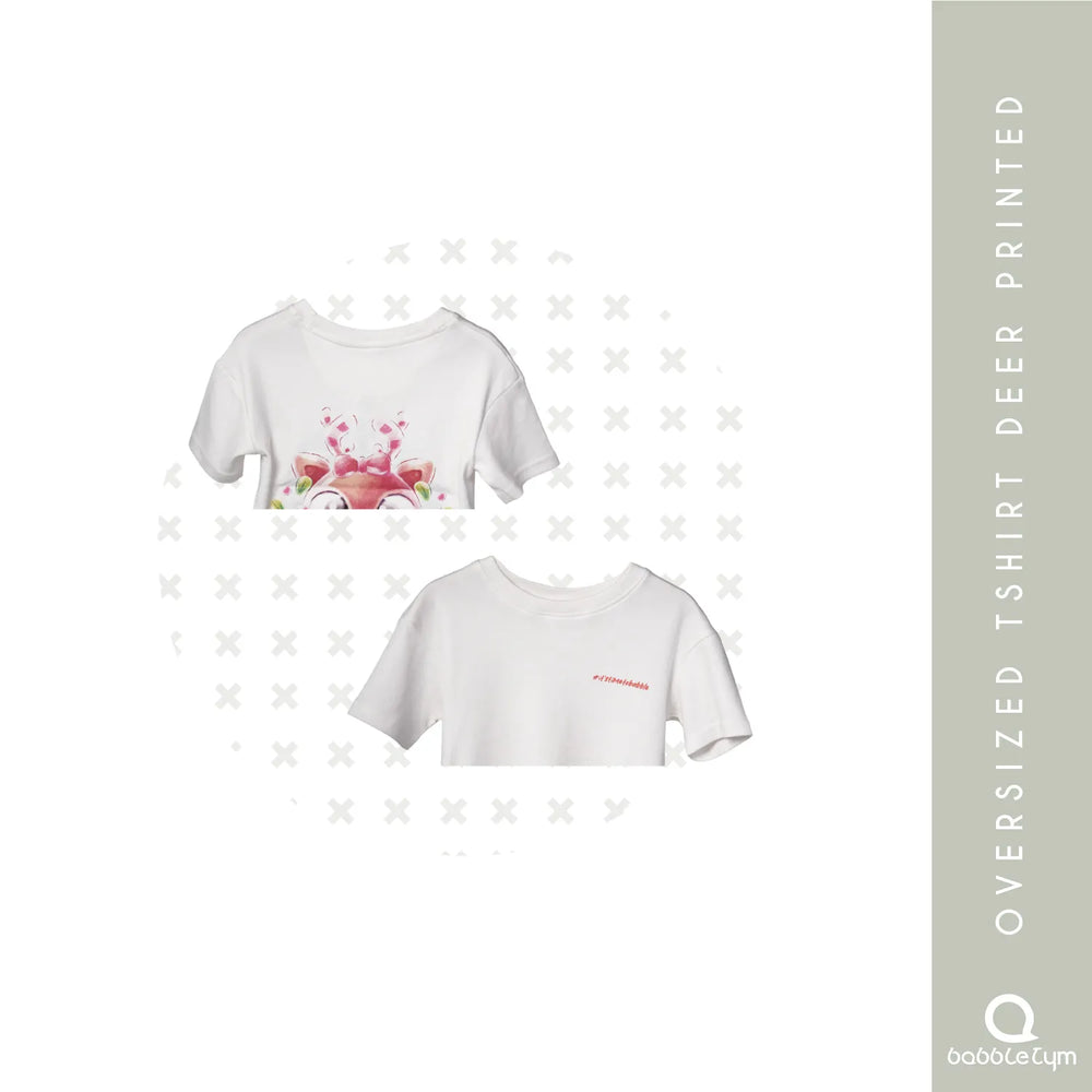 SLIDES-OVERSIZED-TSHIRT-DEER-PRINTED-SL-4