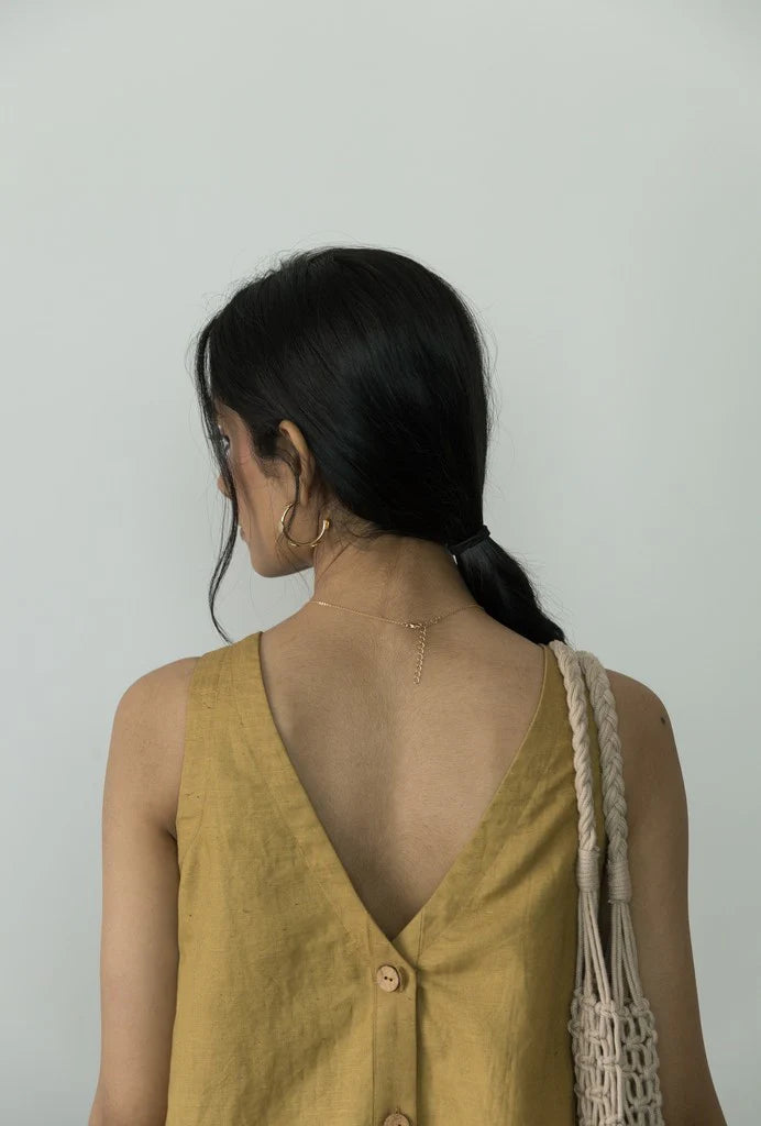 SUNDRESS MINI | Anushe Pirani | Best Vegan Apparel for Women  | earthbased.in | 02