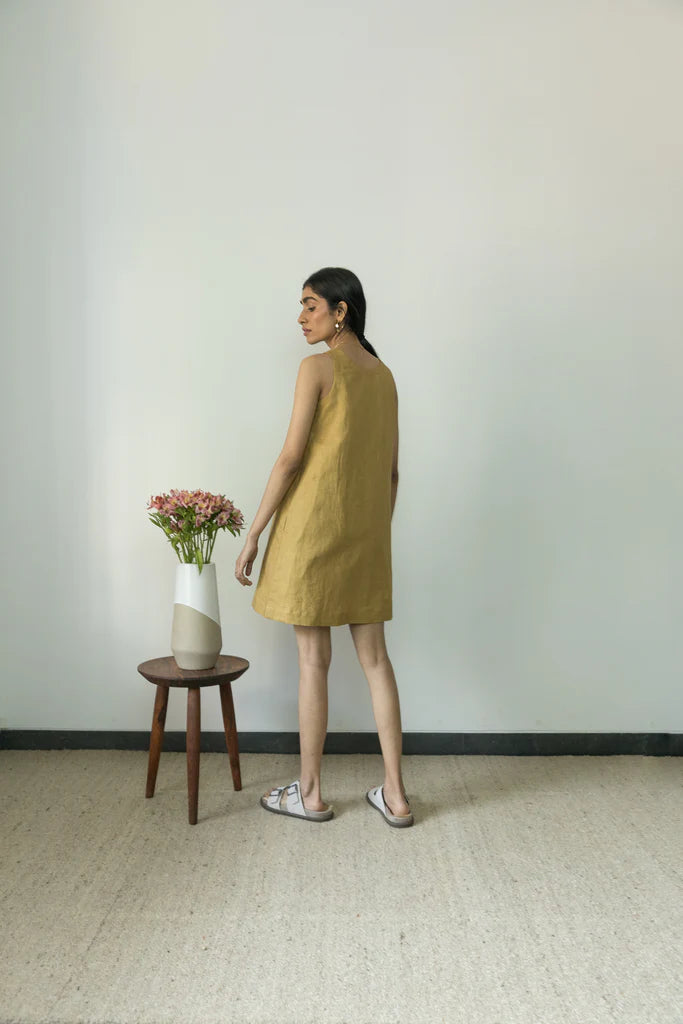 SUNDRESS MINI | Anushe Pirani | Best Vegan Apparel for Women  | earthbased.in | 03