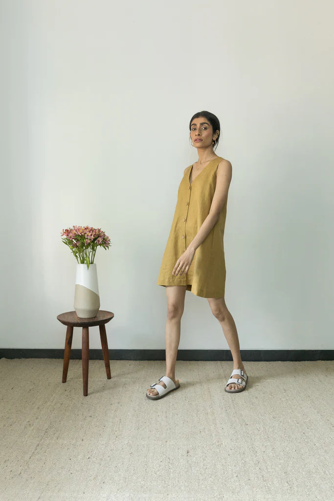 SUNDRESS MINI | Anushe Pirani | Best Vegan Apparel for Women  | earthbased.in | 04