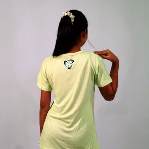 Stay Graceful Lettuce Green T-shirt & Salute Navy Shorts Set | Playout | earthbased.in