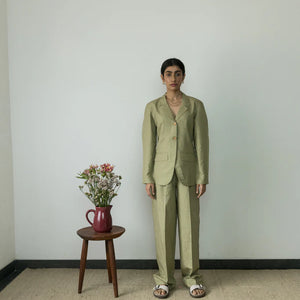 THE WAISTED BLAZER | Anushe Pirani | Best Sustainable Clothing for Women  | earthbased.in | 01