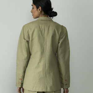THE WAISTED BLAZER | Anushe Pirani | Best Sustainable Clothing for Women  | earthbased.in | 03