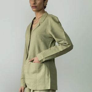 THE WAISTED BLAZER | Anushe Pirani | Best Sustainable Clothing for Women  | earthbased.in | 04