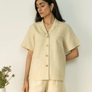 TOMBOY SHORTS | Anushe Pirani | Best Men’s & Women’s Ethical & Sustainable Nightwear | earthbased.in | 01