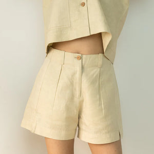TOMBOY SHORTS | Anushe Pirani | Best Men’s & Women’s Ethical & Sustainable Nightwear | earthbased.in | 03