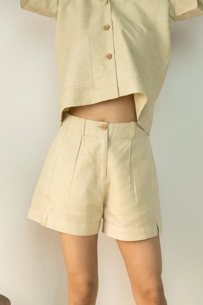 TOMBOY SHORTS | Anushe Pirani | Best Men’s & Women’s Ethical & Sustainable Nightwear | earthbased.in | 03
