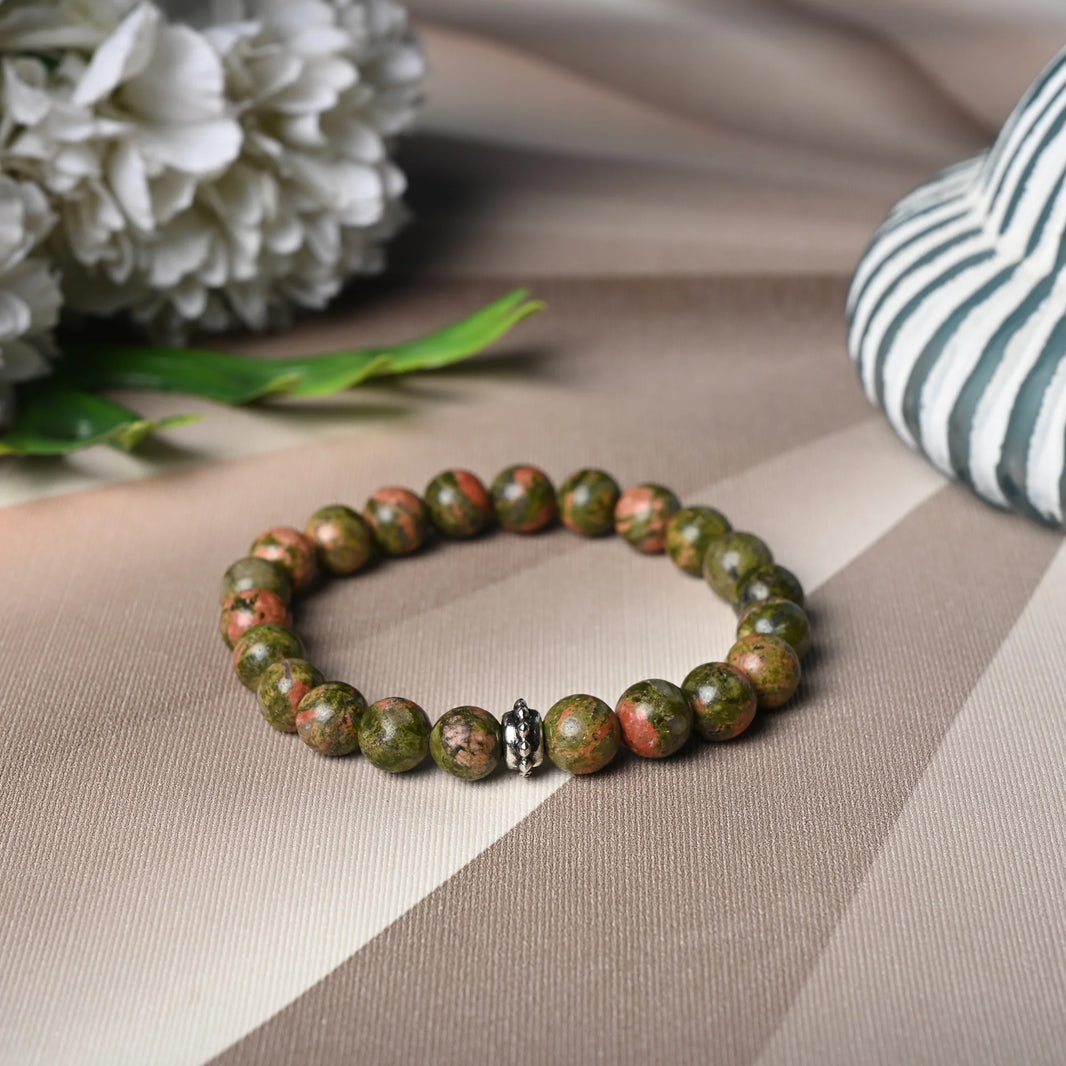 Unakite _Healing_ Gemstone_ Bracelet